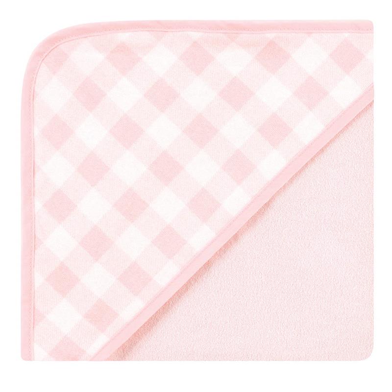 Baby Vision - 3Pk Hudson Baby Unisex Baby Cotton Rich Hooded Towels, Enchanted Forest Image 5