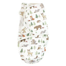 Baby Vision - 3Pk Hudson Baby Unisex Baby Quilted Cotton Swaddle Wrap, Forest Animals Image 3