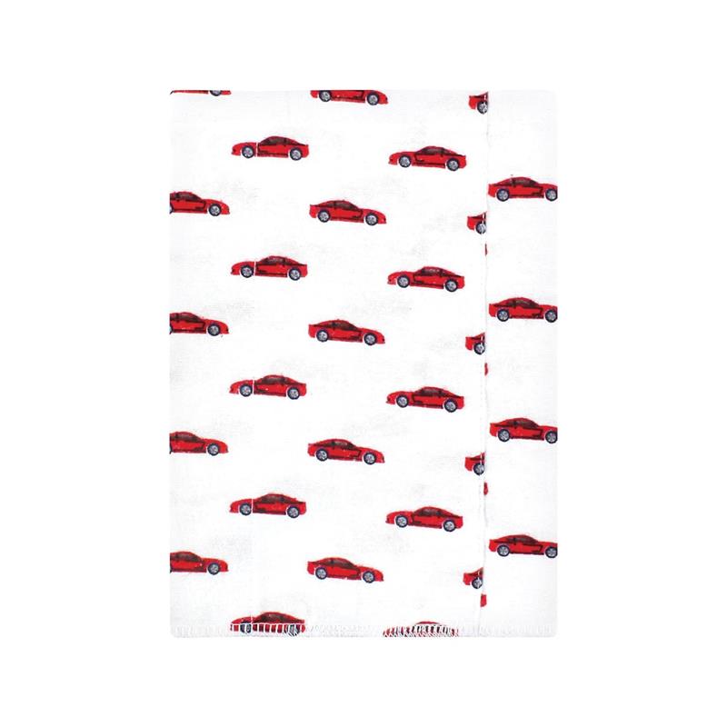 Baby Vision - 4Pk Flannel Burp Cloth, Going Places Image 3