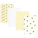 Baby Vision - 4Pk Flannel Burp Cloth Honey Bee Image 1