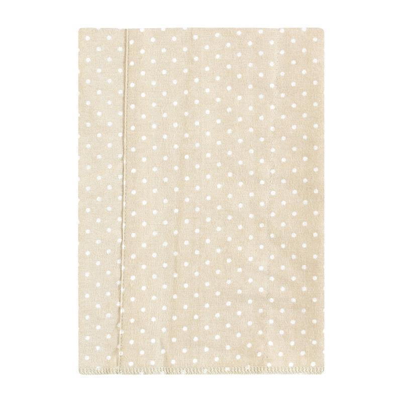 Baby Vision - 4Pk Flannel Burp Cloth Pink Taupe Bear Image 5