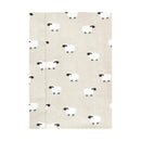 Baby Vision - 4Pk Flannel Burp Cloth Taupe Sheep Image 3