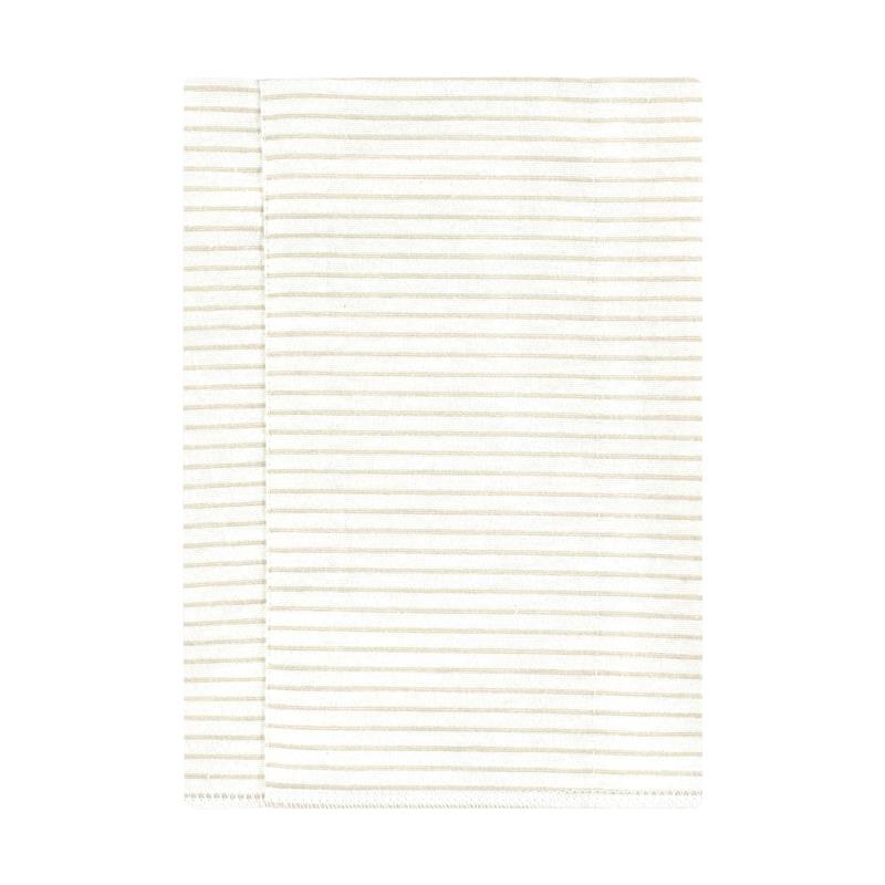 Baby Vision - 4Pk Flannel Burp Cloth Taupe Sheep Image 4