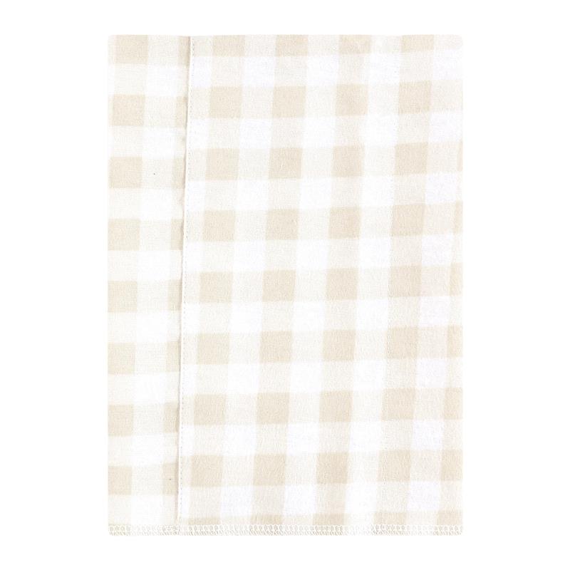 Baby Vision - 4Pk Hudson Baby Unisex Baby Cotton Flannel Burp Cloths Neutral Safari Image 5