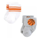 Baby Vision 8Pk Infant Boys Cotton Rich Newborn & Terry Socks Image 4