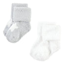 Baby Vision 8Pk Unisex Baby Cotton Rich Newborn & Terry Socks, Blue Star, 12/24M Image 3