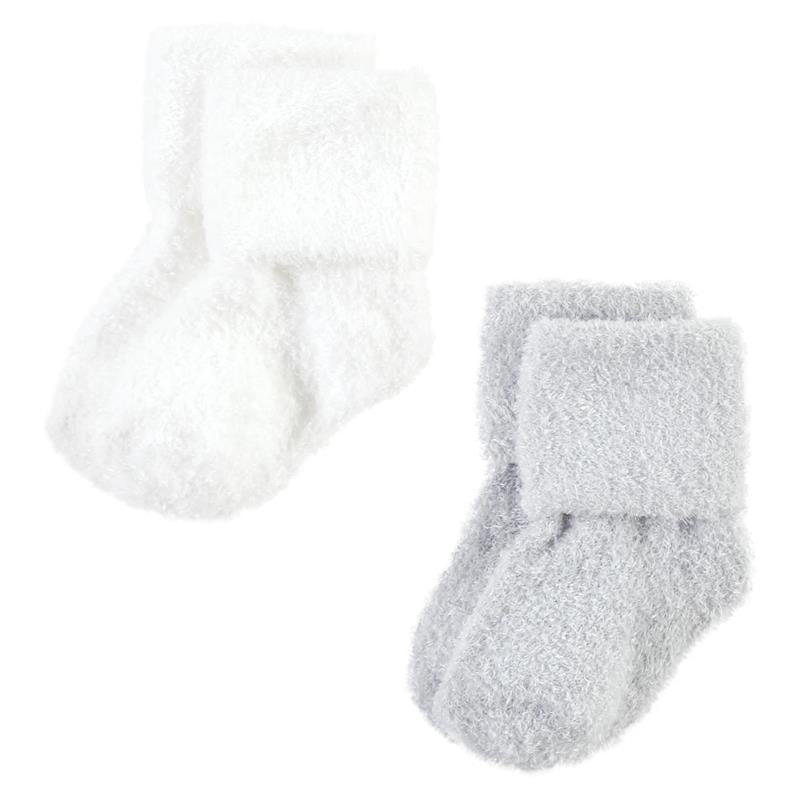Baby Vision 8Pk Unisex Baby Cotton Rich Newborn & Terry Socks, Blue Star, 12/24M Image 5