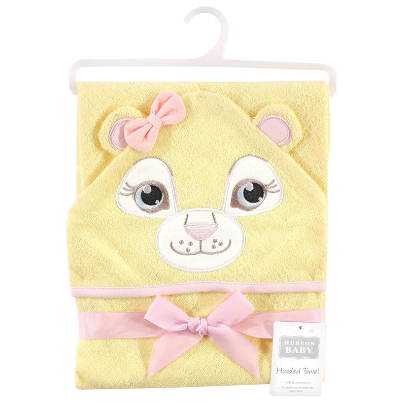 Baby Vision Animal Hooded Towel, Lion Girl Image 2