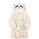 Baby Vision Baby Plush Animal Bathrobe, Sloth Image 2