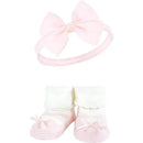 Baby Vision - Hudson Baby Girl's Headband and Socks Giftset, Leopard Image 2
