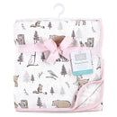 Baby Vision - Hudson Baby Muslin Tranquility Quilt Blanket, Winter Forest Image 3