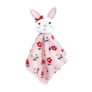 Baby Vision - Hudson Baby Plush Blanket with Security Blanket, Floral Bunny Image 2