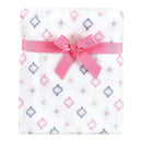 Baby Vision - Hudson Baby Plush Blanket with Security Blanket, Llama Face Image 2