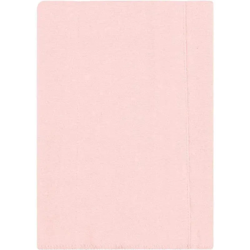 Baby Vision - Hudson Baby Unisex Baby Cotton Flannel Burp Cloths 4-Pack, Wild Forest Pink, One Size Image 5