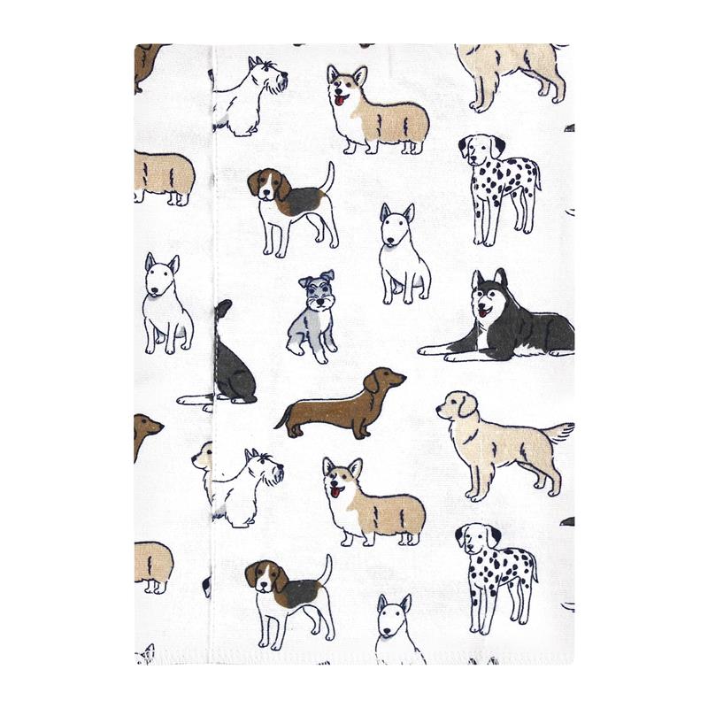 Baby Vision - Hudson Baby Unisex Baby Cotton Flannel Burp Cloths, Handsome Dogs, One Size Image 3