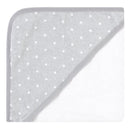 Baby Vision - Hudson Baby Unisex Baby Cotton Rich Hooded Towels, Gray Modern Elephant, One Size Image 3