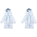 Baby Vision - Hudson Baby Unisex Baby Plush Animal Face Bathrobe, Narwhal Image 1