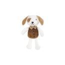 Baby Vision - Hudson Baby Unisex Baby Plush Bathrobe and Toy Set, Dog Image 3