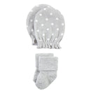 Baby Vision - Hudson Baby Unisex Baby Socks and Mittens Set, Woodland Girl, 0/6M Image 4
