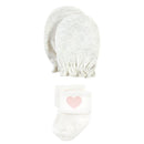 Baby Vision - Hudson Baby Unisex Baby Socks and Mittens Set, Woodland Girl, 0/6M Image 6