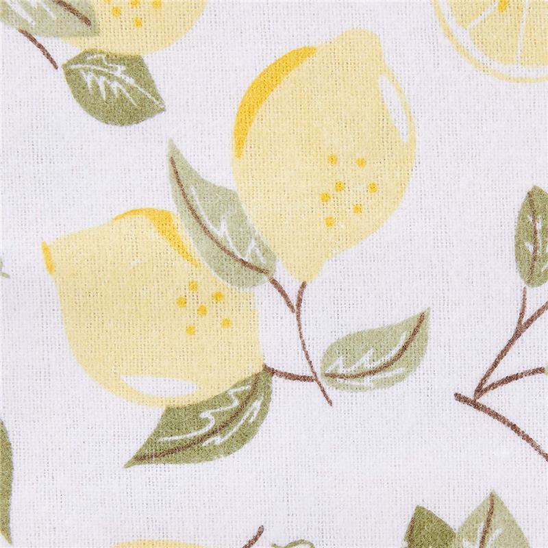 Baby Vision - Hudson Baby Unisex Baby Cotton Flannel Receiving Blankets, Lemons Image 3