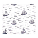 Baby Vision Luvable Friends 4Pk Flannel Receiving Blanket 30X30, Sailboat Image 2