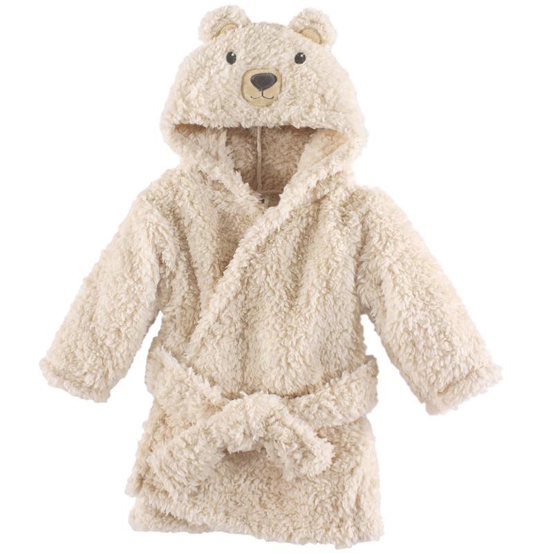 Baby Vision Plush Robe With Toy Cozy Bear Image 3