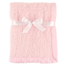 Baby Vision - Sherpa Blanket With Satin Binding, Pink Image 1