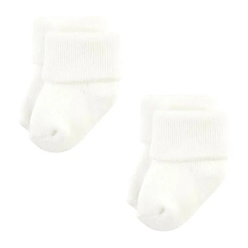 Baby Vision - Terry Socks 8Pk, Solid Beige/Brown Image 2