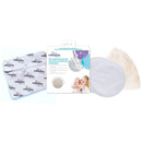 Baby Works Bamboo Reusable Nursing Pads With Wet Bag & Laundry Bag - 8Ct Image 1