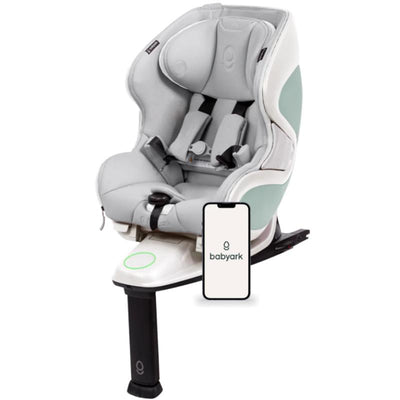 Babyark - Smart Convertible Car Seat, Eggshell Base/Glacier Ice Seat Image 1