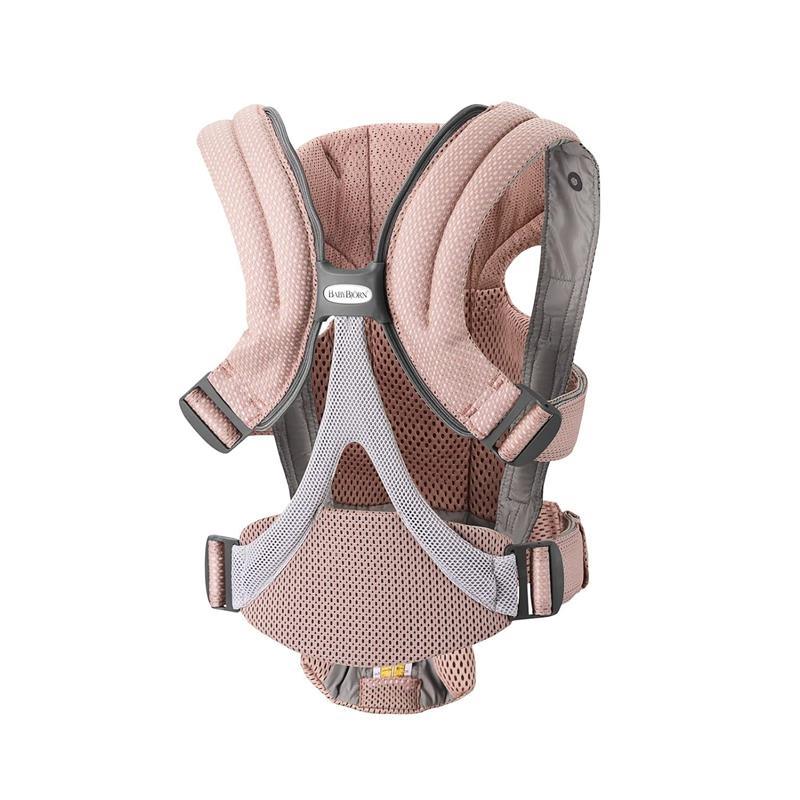 BabyBjorn - Baby Carrier Free 3D Mesh, Dusty Pink Image 4