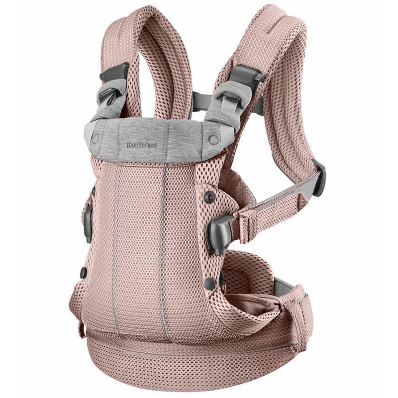 BabyBjorn - Baby Carrier Harmony, 3D Mesh, Dusty Pink Image 1
