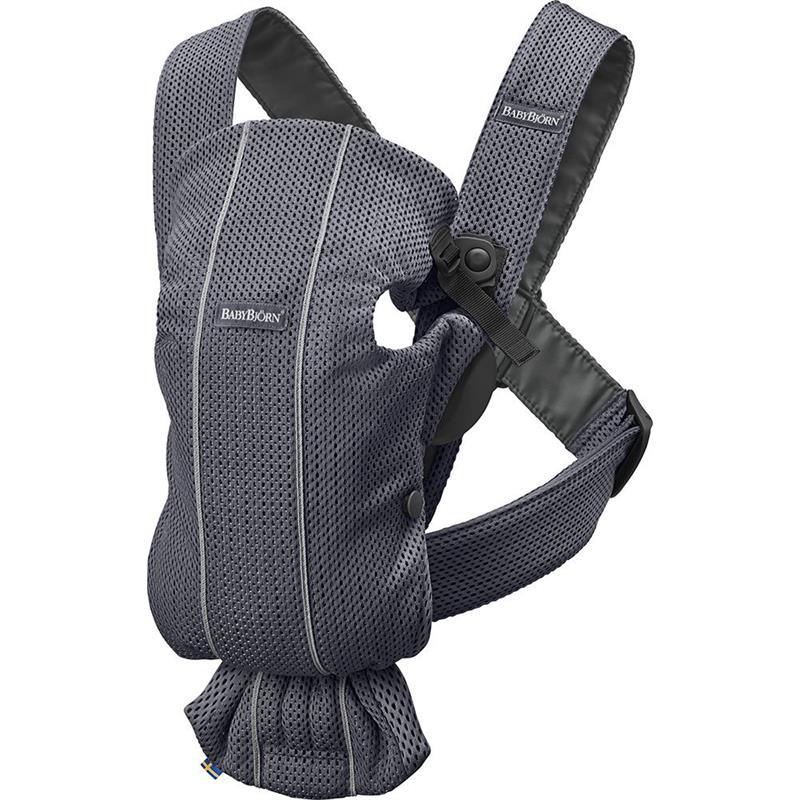 Babybjorn - Baby Carrier Mini 3D Anthracite (Slate Grey) Image 1
