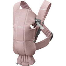 Babybjorn Baby Carrier Mini, Cotton, Dusty Pink Image 1