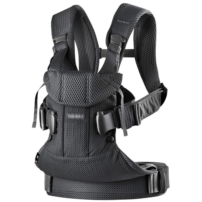 BabyBjorn- Baby Carrier One Air 3D Mesh, Black Image 1