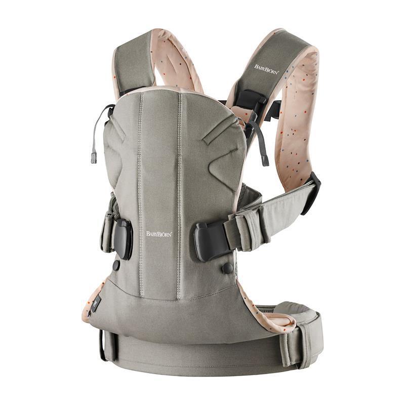Babybjorn Baby Carrier One, Classic Grey/Pink Sprinkles Image 2