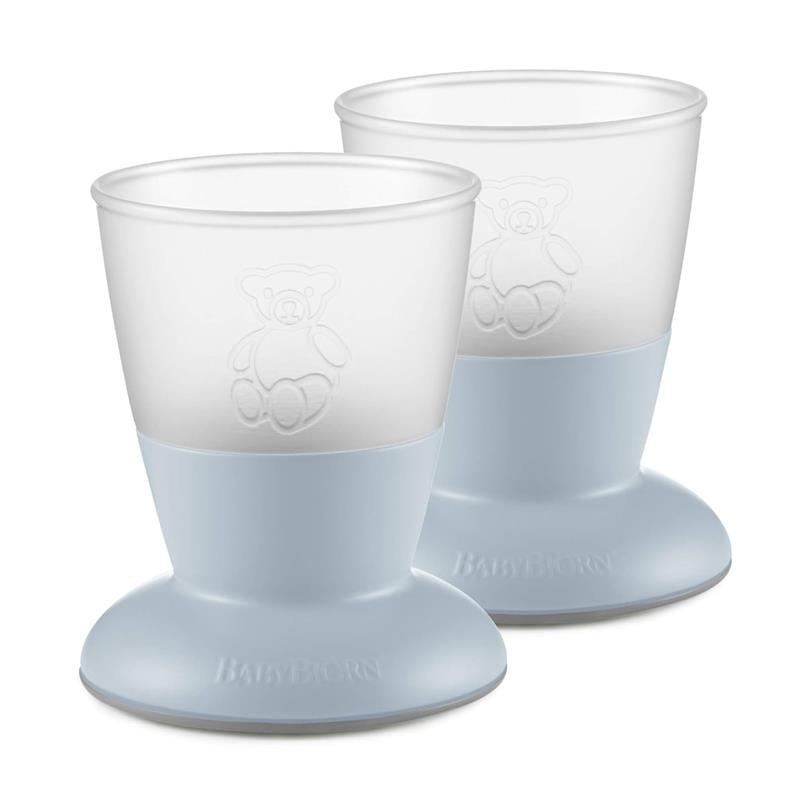 BabyBjorn - Baby Cup, 2-pack, Powder blue Image 1