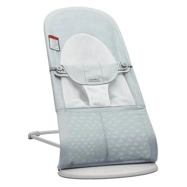 BabyBjorn - Bouncer Balance Soft Mesh, Silver/White