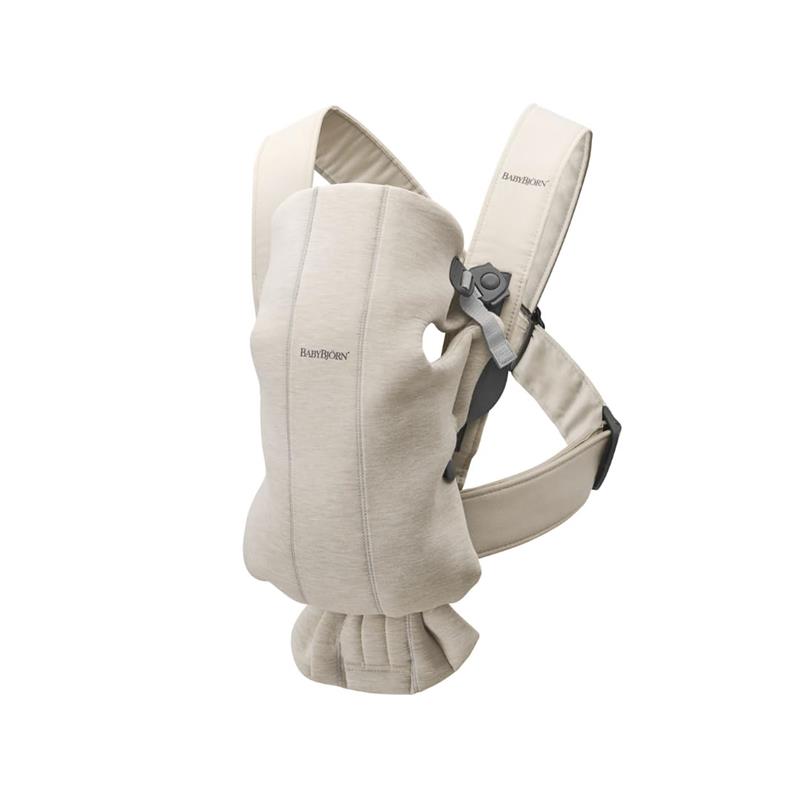 Babybjorn - Carrier Mini 3D Jersey, Light Beige Image 1