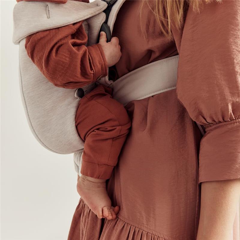 Babybjorn - Carrier Mini 3D Jersey, Light Beige Image 4