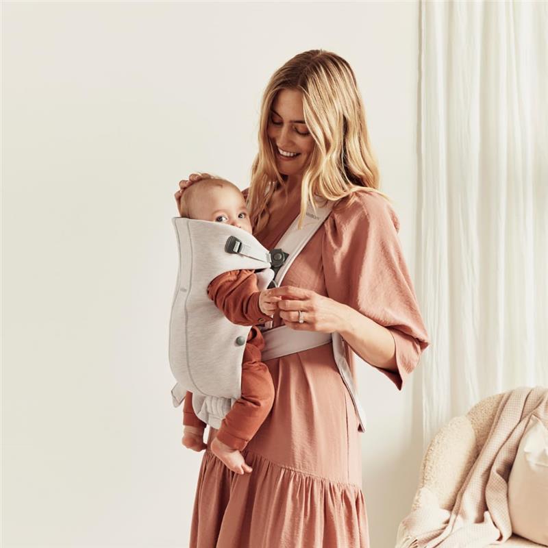 Babybjorn - Carrier Mini 3D Jersey, Light Beige Image 7