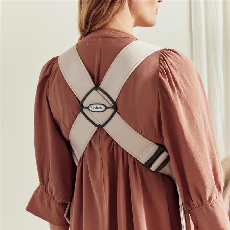 Babybjorn - Carrier Mini 3D Jersey, Light Beige Image 9