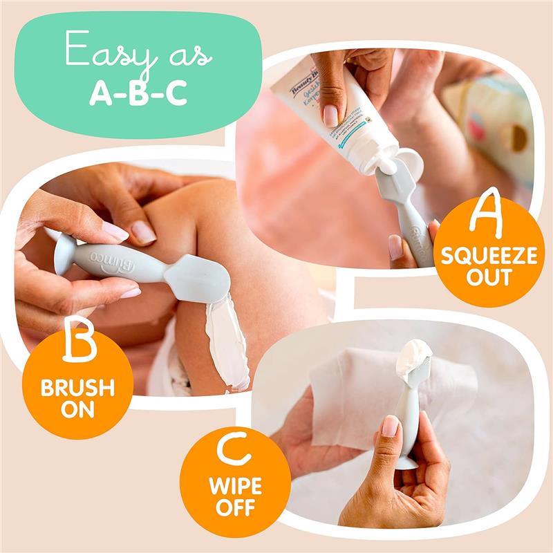 Baby Bum - Mini Brush Grey Diaper Ointment Applicator Image 5