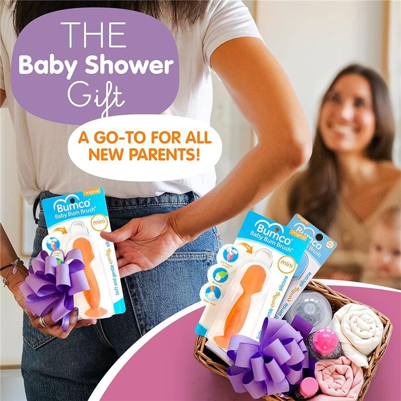 Baby Bum - Mini Brush Orange Diaper Ointment Applicator Image 7