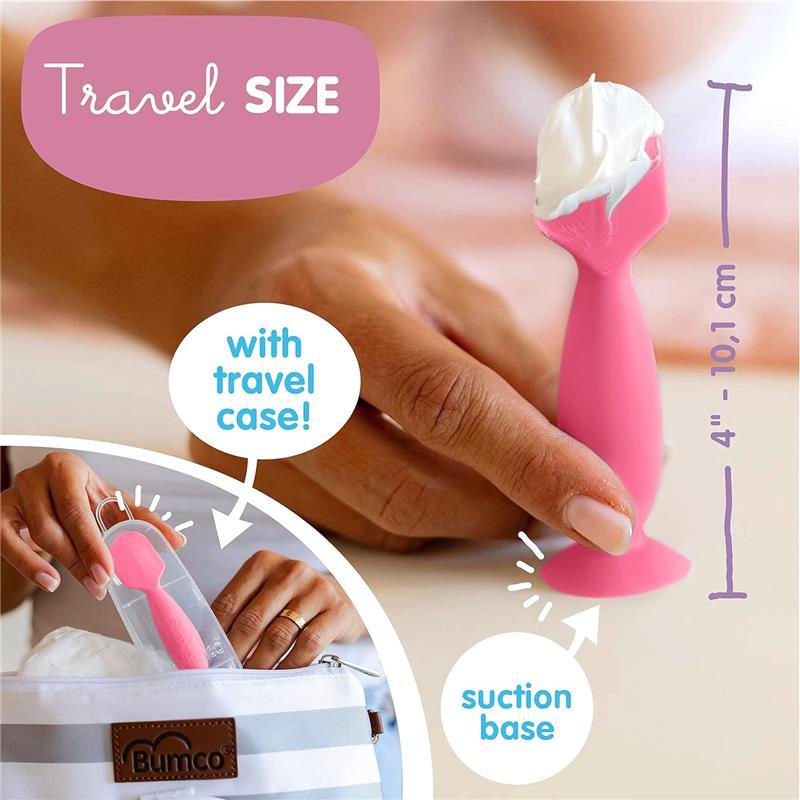 Baby Bum - Mini Brush Diaper Ointment Applicator Pink Image 3