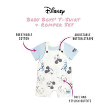 Babyfair 2Pk Disney Boy Overall & Shirt, Blue Mickey Image 2