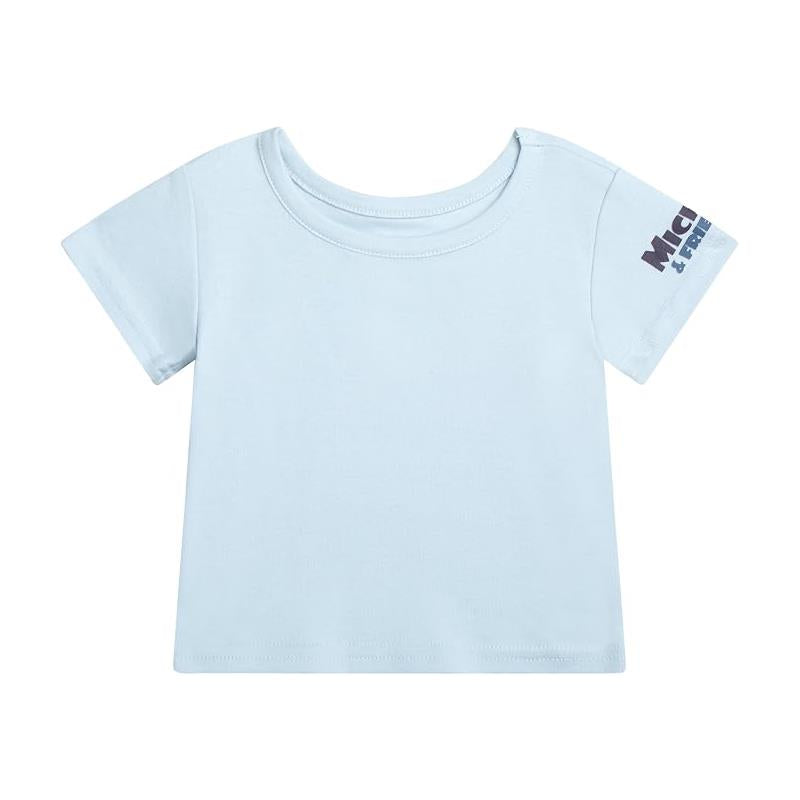 Babyfair 2Pk Disney Boy Overall & Shirt, Blue Mickey Image 3