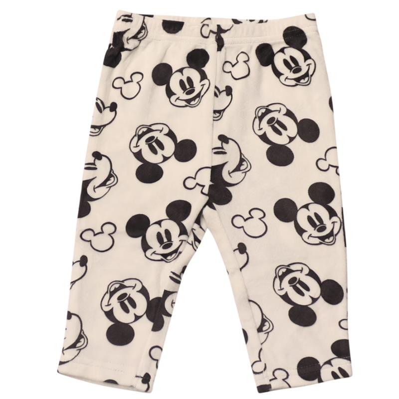 Babyfair 3Pk Disney Boy Bodysuit, Pants & Hat, Light Grey Mickey Image 4