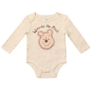 Babyfair 3Pk Disney Boy Bodysuit, Pants & Hat, Winnie The Pooh Image 3